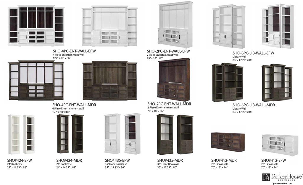 SHOREHAM - EFFORTLESS WHITE 24" Bookcase - Image 11