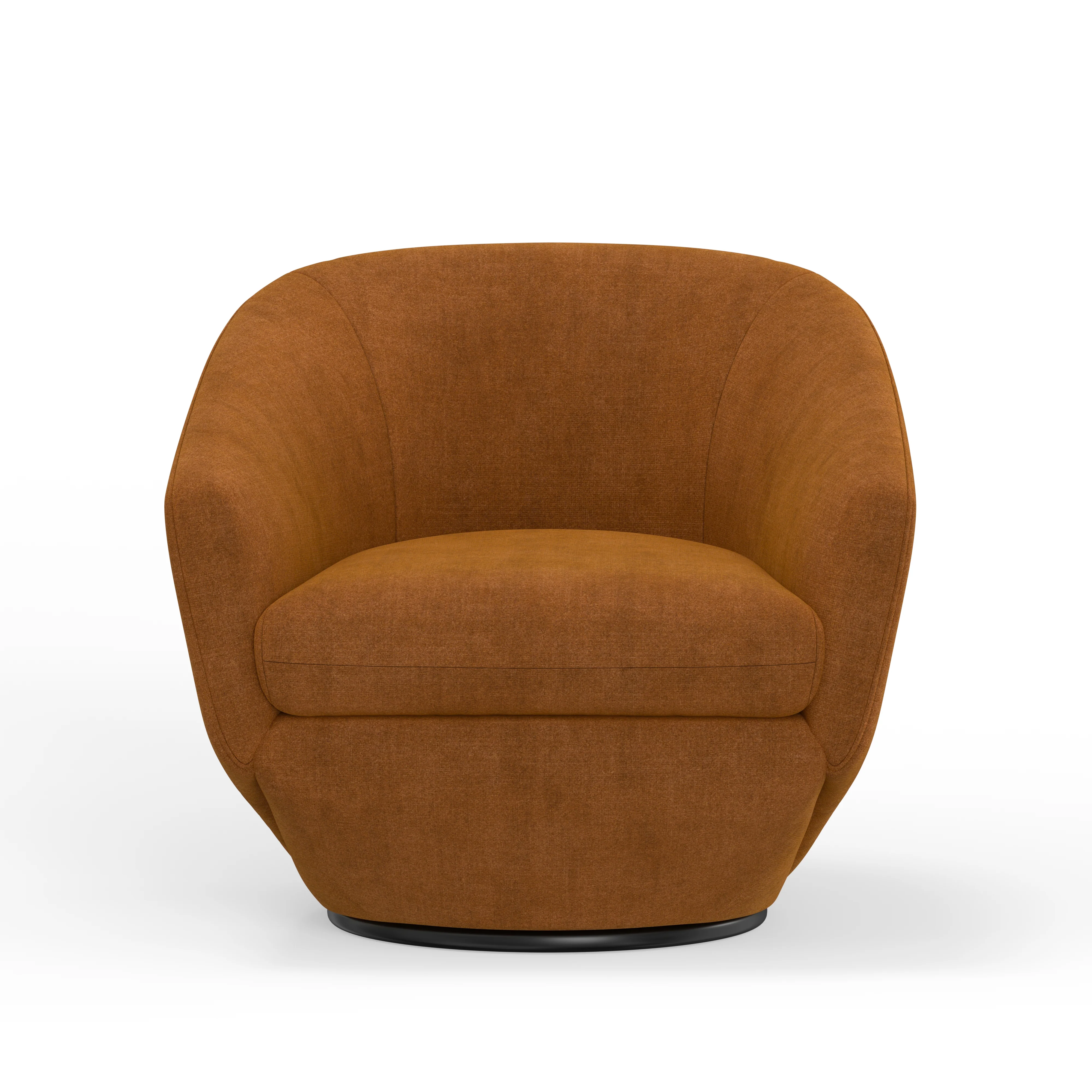THE TWIST - ELISE RUST Accent Swivel Chair - Image 4