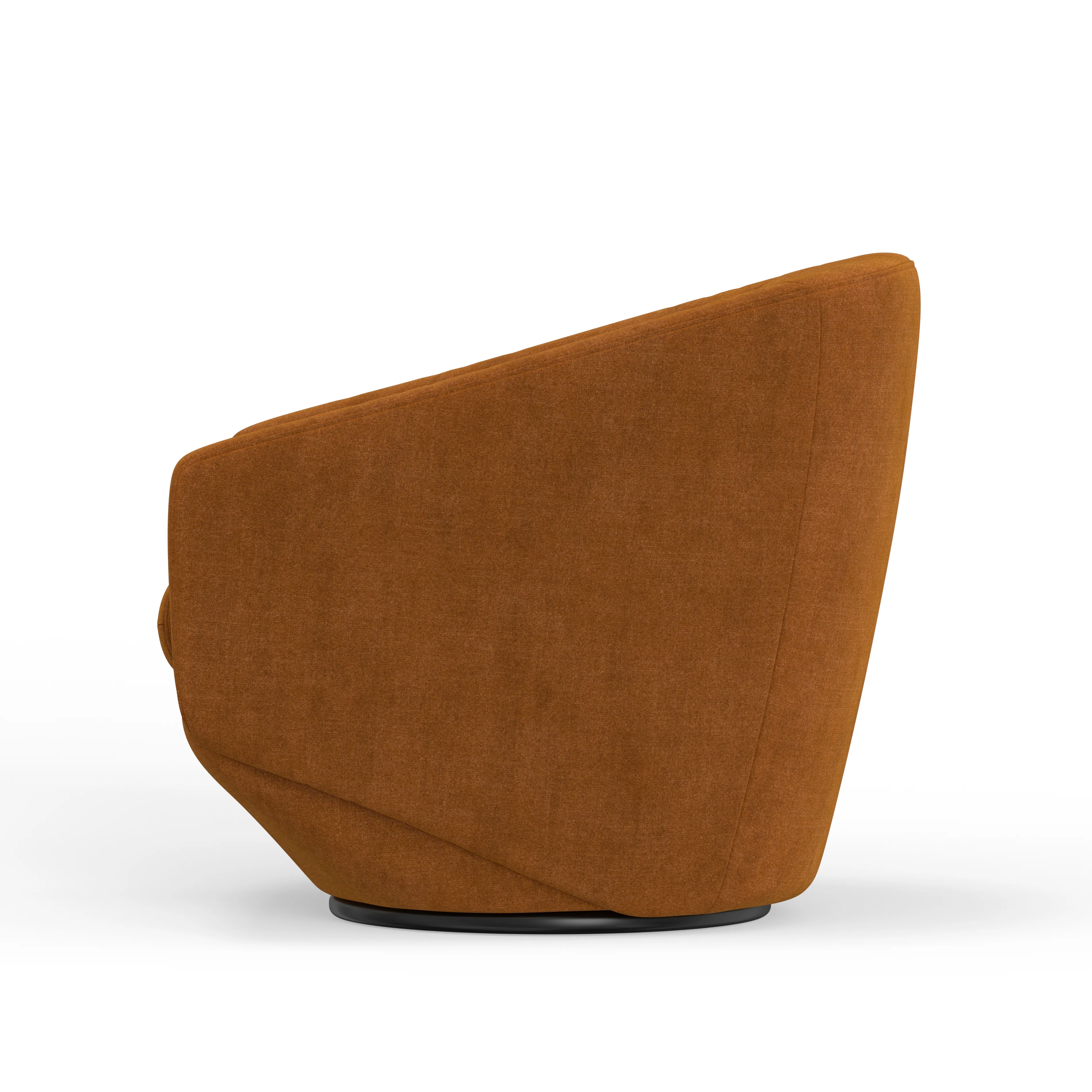 THE TWIST - ELISE RUST Accent Swivel Chair - Image 5