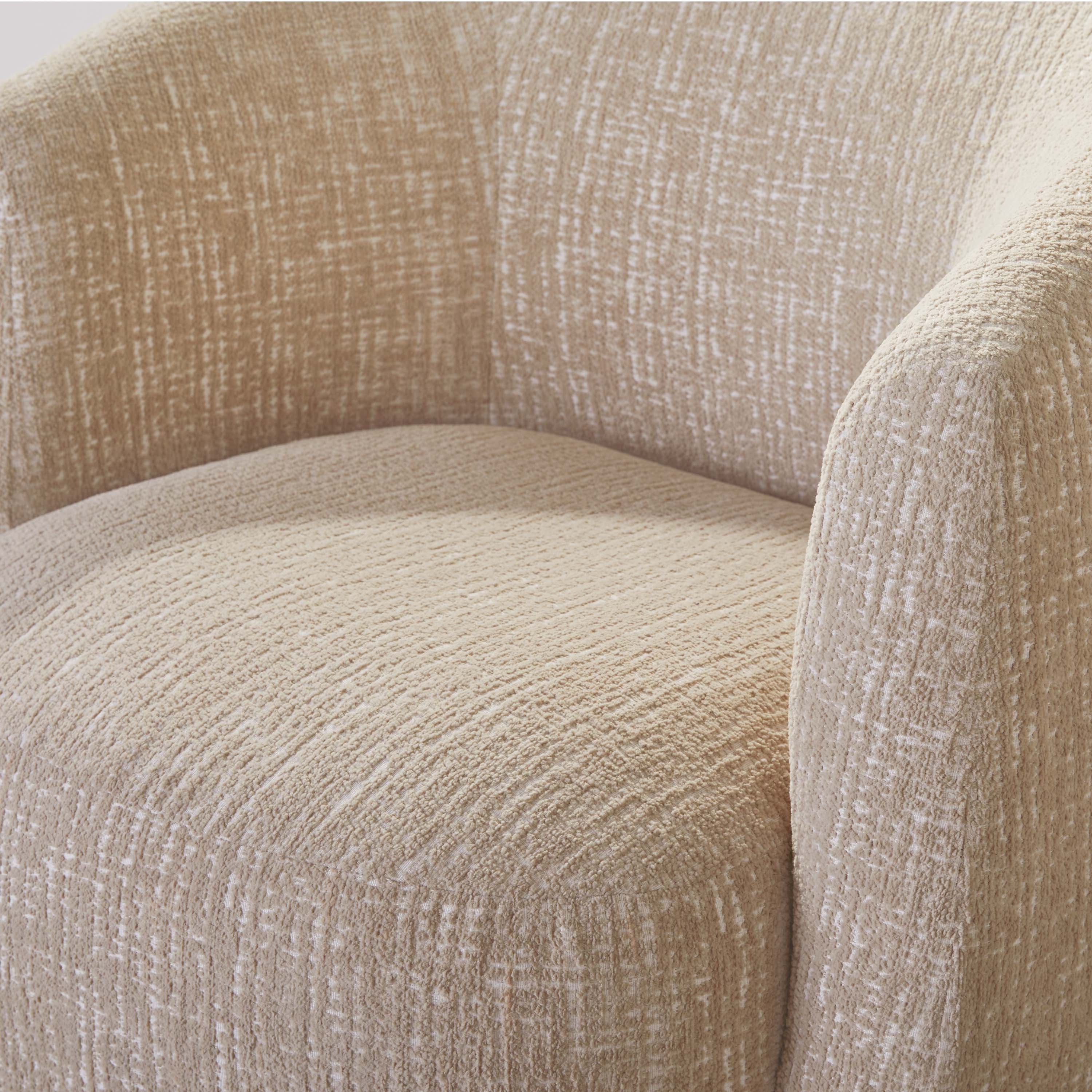 TATUM - SAND DOLLAR Swivel Accent Chair - Image 8